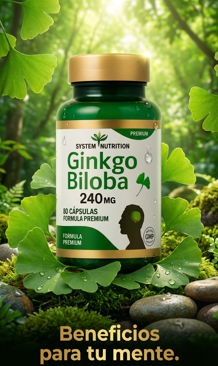 Ginkgo Biloba 240 Mg System Nutriti