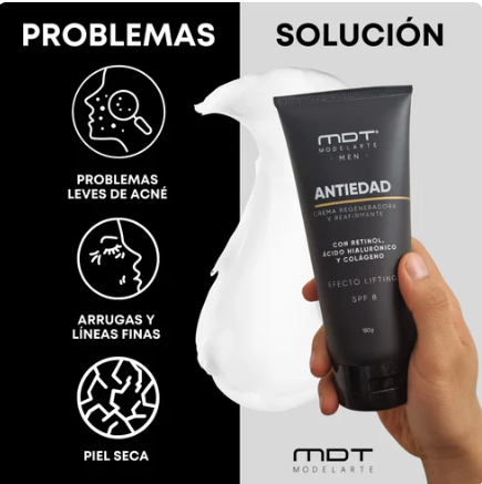 Crema Antiedad Para Hombres MDT