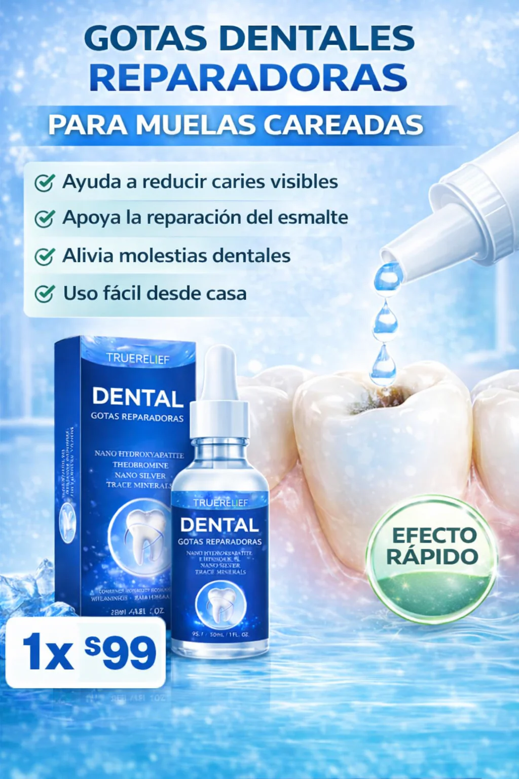 Armadura Líquida Curativa de Caries