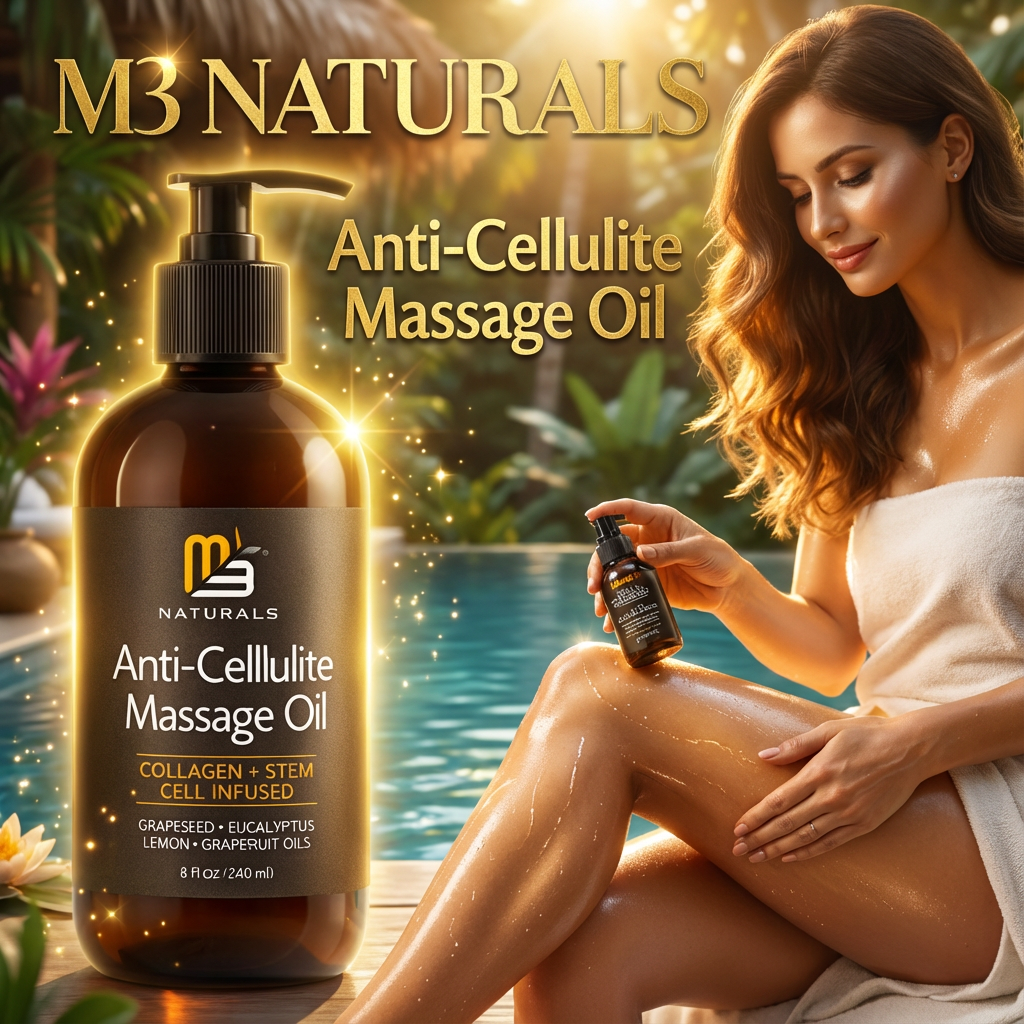 M3 NATURALS ACEITE ANTICELULÍTICO