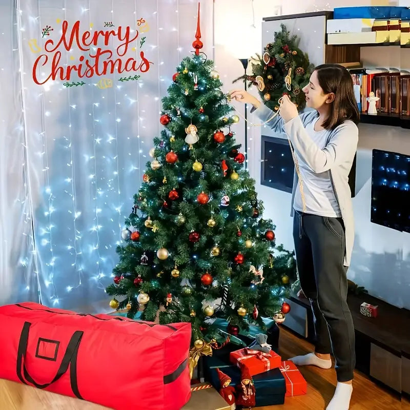 ARBOL DE NAVIDAD 1.80metros + 11 CJS. LUCES NAVIDEÑAS 3metros