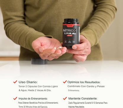 💪 Óxido Nítrico Promax™ + Prostate Health 🔥