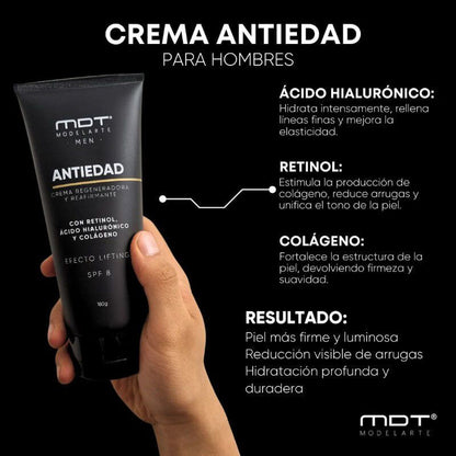 Crema Antiedad Para Hombres MDT