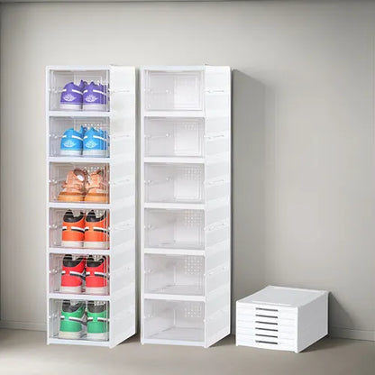 Zapatera Plegable De 6 Niveles Organizador De Almacenamiento