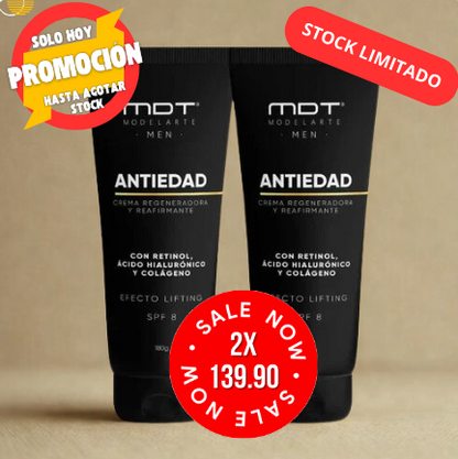 Crema Antiedad Para Hombres MDT