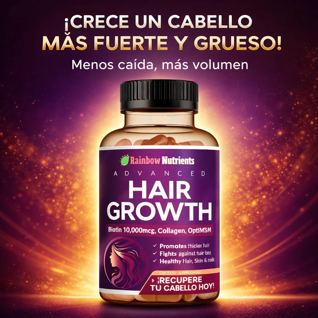 HAIR GROWTH™ - Fortalecimiento y crecimiento de cabello